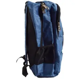 Racing Backpack Navy-Black Side